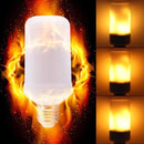 LED-pære med flammeeffekt