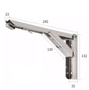 Foldbar væghyldeholder (2 stk.)
