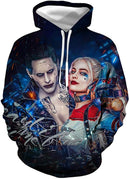 Harley Quinn 3D-printet hættetrøje
