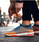 Fly-knitted åndbare sneakers til mænd