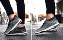 Fly-knitted åndbare sneakers til mænd