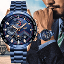 Herre Chronograf Luksus Armbåndsur