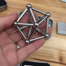 Magnetiske stålpinde og kugler
