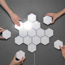 Hexagonale modulære berøringslys