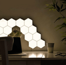 Hexagonale modulære berøringslys