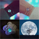 Glow In The Dark Måne Armbånd