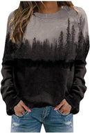 Sweatshirts med Bjergprint
