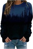 Sweatshirts med Bjergprint