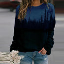 Sweatshirts med Bjergprint