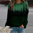 Sweatshirts med Bjergprint