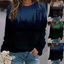 Sweatshirts med Bjergprint