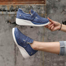 Dames lynlås platform sneakers