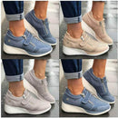 Dames lynlås platform sneakers