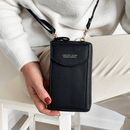 Dame Crossbody Clutch Telefonpung