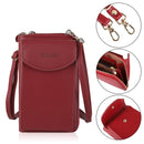 Dame Crossbody Clutch Telefonpung