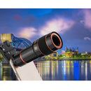 12X Zoom Teleskop Kameralinse til Smartphone