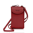 Dame Crossbody Clutch Telefonpung