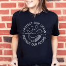 Beskyt Vores Ocean Beskyt Vores Fremtid T-shirt