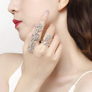 Flere Finger Stabel Knoke Ring Krystallring