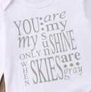 You Are My Sunshine Baby-bodysuitsæt