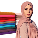 Dobbeltløkke Instant Chiffon Hijab
