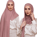 Dobbeltløkke Instant Chiffon Hijab
