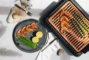 Elektrisk grill uden non-stick belægning