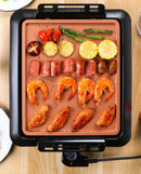 Elektrisk grill uden non-stick belægning