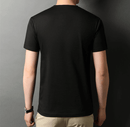 T-shirt til mænd med V-hals, slim fit